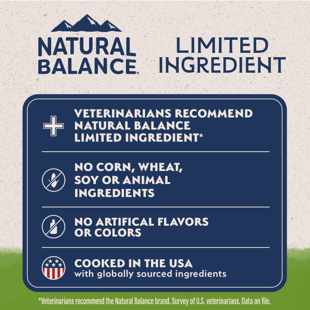 Natural Balance Limited Ingredient Vegetarian Recipe Dry Dog Food