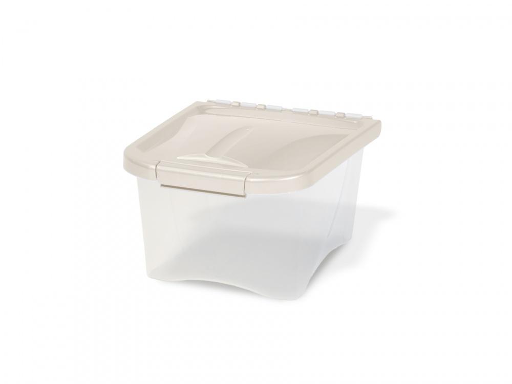 Rolling dog outlet food storage container