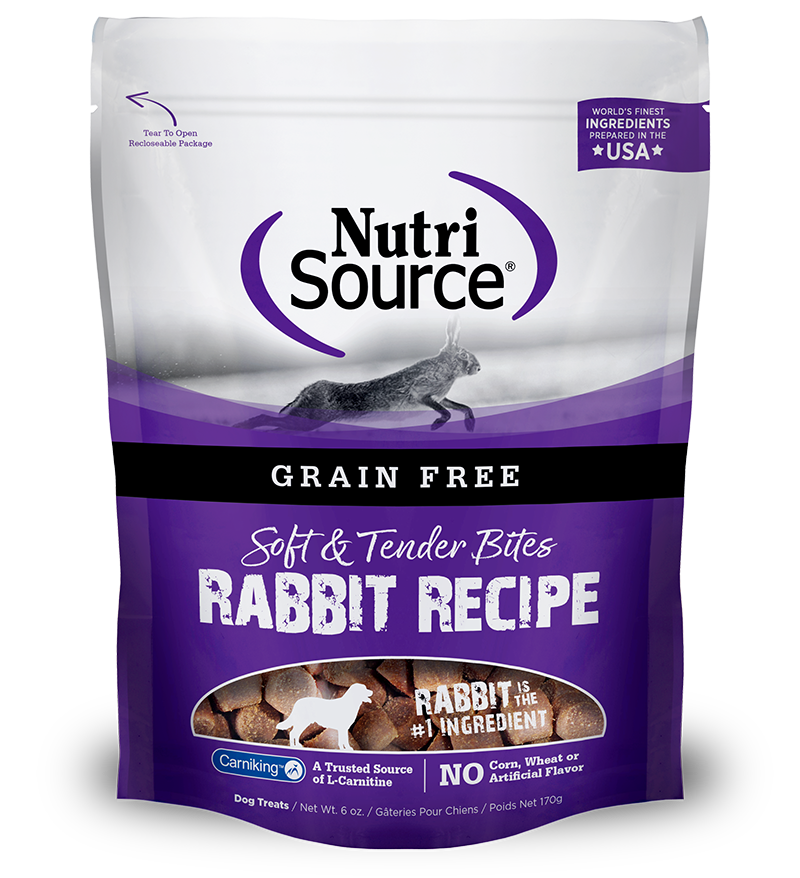 NutriSource Grain Free Rabbit Bites Dry Dog Treat Goodyear AZ