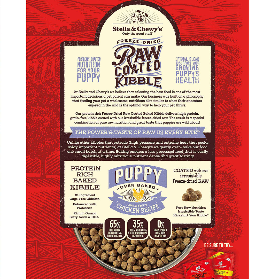 Stella and chewy freeze dried raw clearance coated kibble