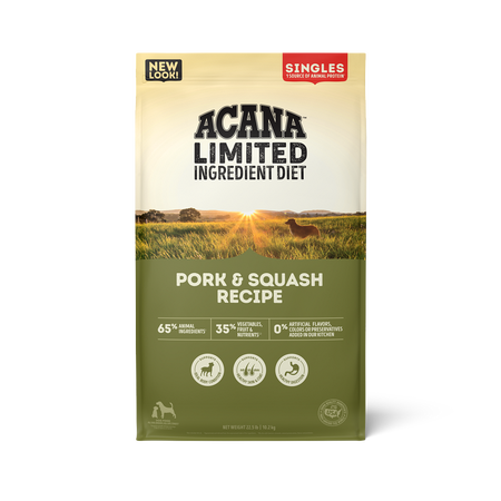 ACANA Singles Limited Ingredient Pork & Squash Recipe Dry Dog Food