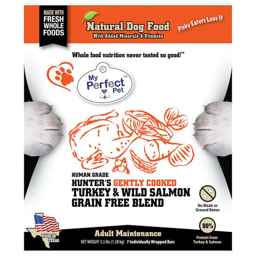 My Perfect Pet Hunter’s Turkey & Wild Salmon Blend (4 lbs)