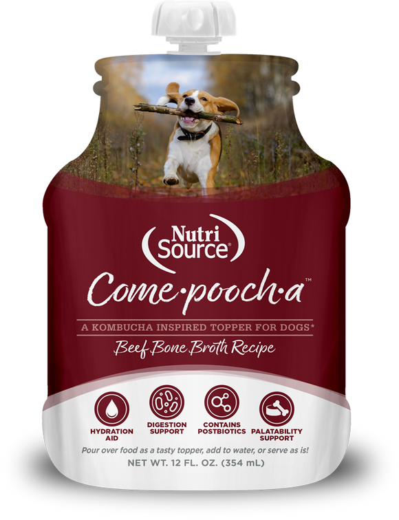 NutriSource Come Pooch-A Broth Beef Recipe Dog Food