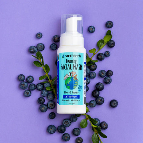 Earthbath Foaming Facial Wash for Dogs & Cats