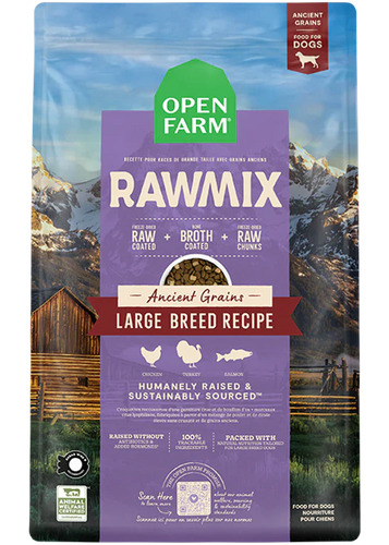 Open Farm Large Breed with Ancient Grains Rawmix for Dogs (20 LB)