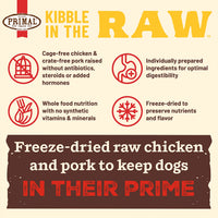 Primal Pet Foods Kibble in the Raw Puppy Recipe (1.5 LB)