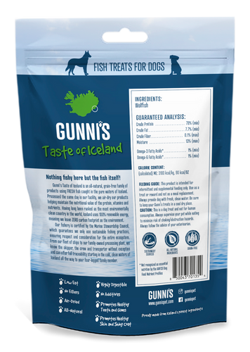 Gunni's WolfFish Chewy Sticks Dog Treats (3 Count)