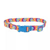 Coastal Pet Products Styles Adjustable Dog Collar (Teal Purple Diamonds)