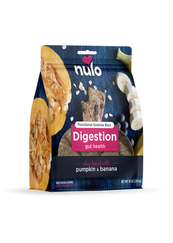 Nulo Digestion Gut Health Functional Granola Bars For Dogs