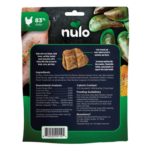 Nulo Functional Jerky Mobility Chicken Dog Treats