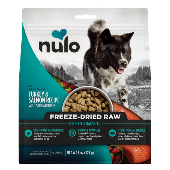 Nulo Freeze-Dried Raw Turkey & Salmon for Dogs