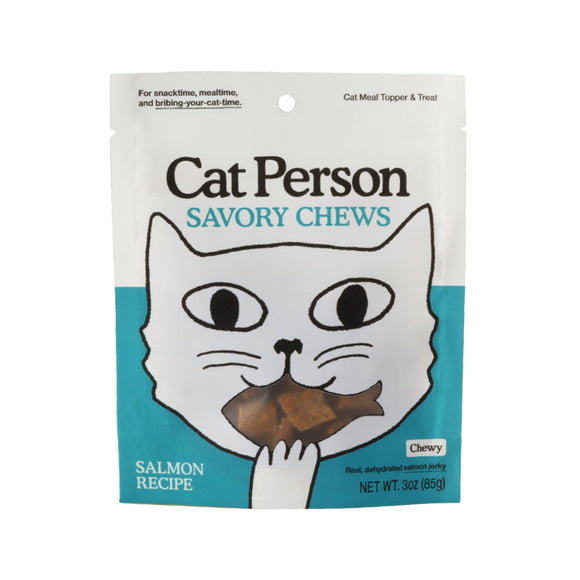 Weruva Cat Person Salmon Savory Chews Cat Treats