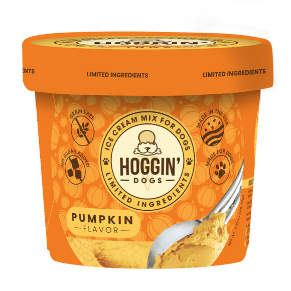 Puppy Cake Hoggin' Dogs Ice Cream Mix Pumpkin