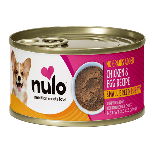 Nulo Small Breed Pate For Puppy & Adult Chicken & Egg Recipe Wet Dog Food