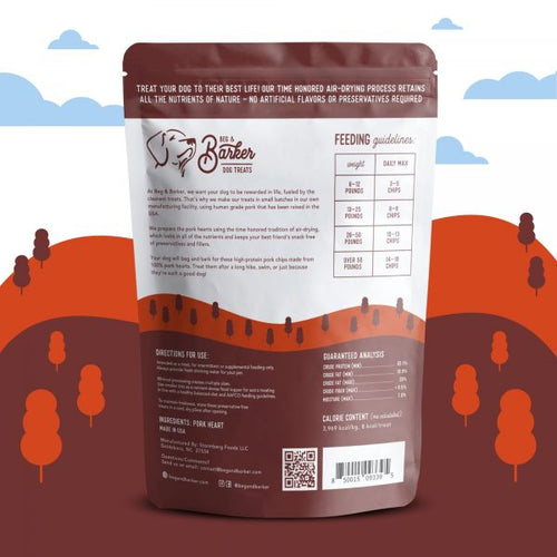 Beg & Barker Whole Pork Chips Dog Treats