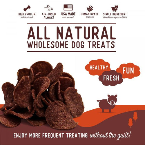 Beg & Barker Whole Pork Chips Dog Treats