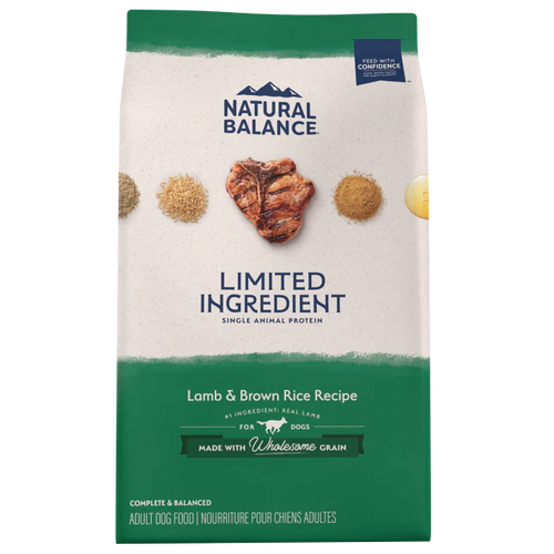 Natural Balance Limited Ingredient Lamb & Brown Rice Recipe Dry Dog Food (24 Lb)