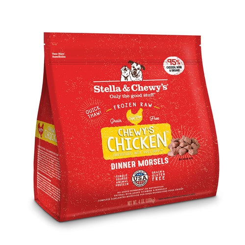Stella & Chewy’s Chicken Frozen Raw Dinner Morsels