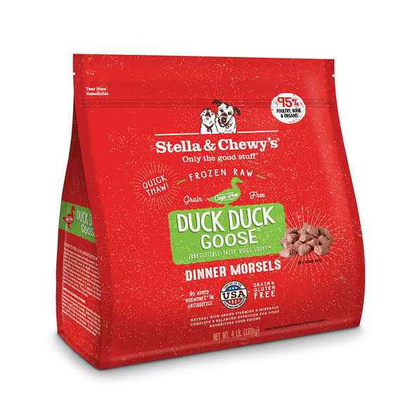 Stella & Chewy's Duck Duck Goose Frozen Raw Dinner Morsels