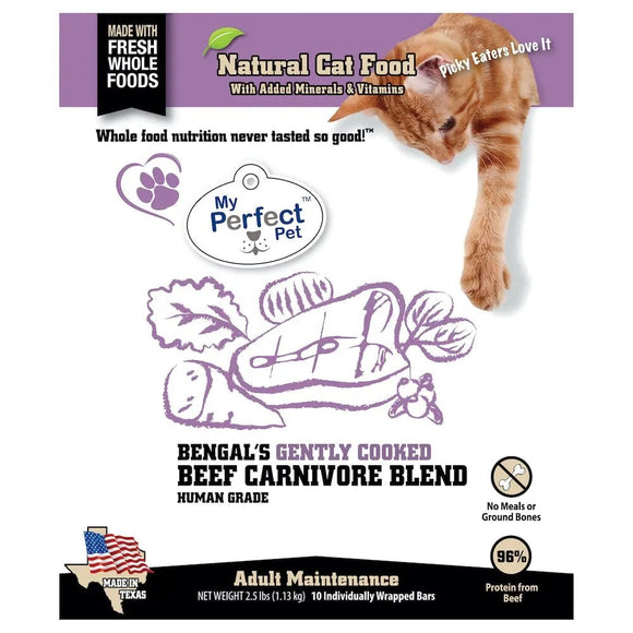My Perfect Pet Bengal’s Beef Carnivore Grain Free Blend