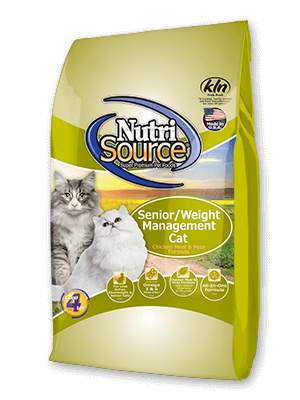 NutriSource® Senior / Weight Management Cat Recipe