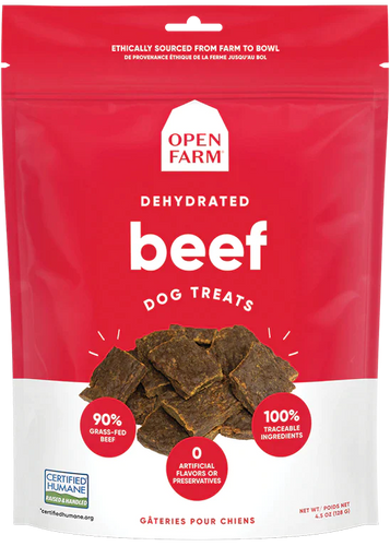Open Farm Dehydrated Beef Treats