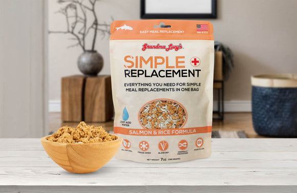 Grandma Lucy's Simple Replacement Salmon & Rice Dog Food