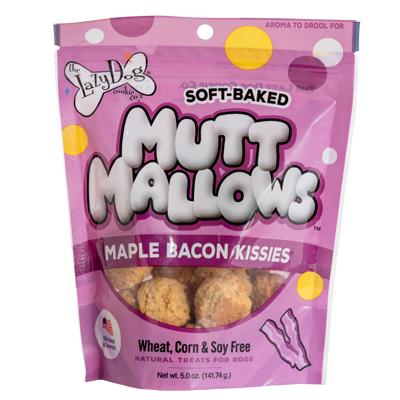 The Lazy Dog Soft-Baked Mutt Mallows Maple Bacon Kissies