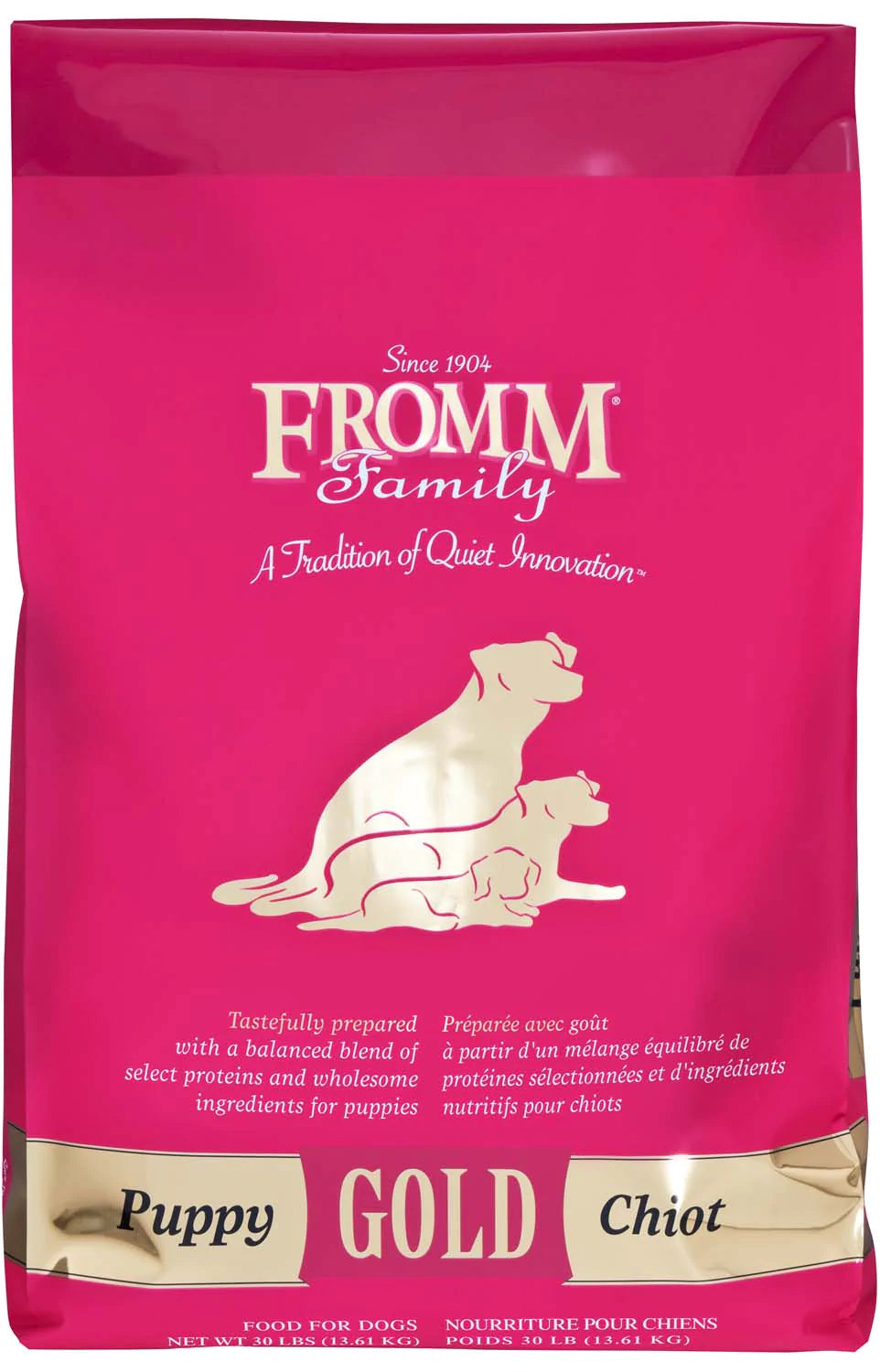 Fromm large breed 2025 puppy food ingredients