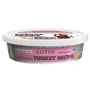 Lotus Raw Cat Food Turkey Recipe