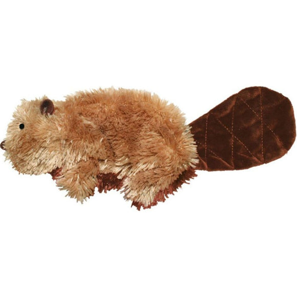 KONG Plush Beaver Dog Toy
